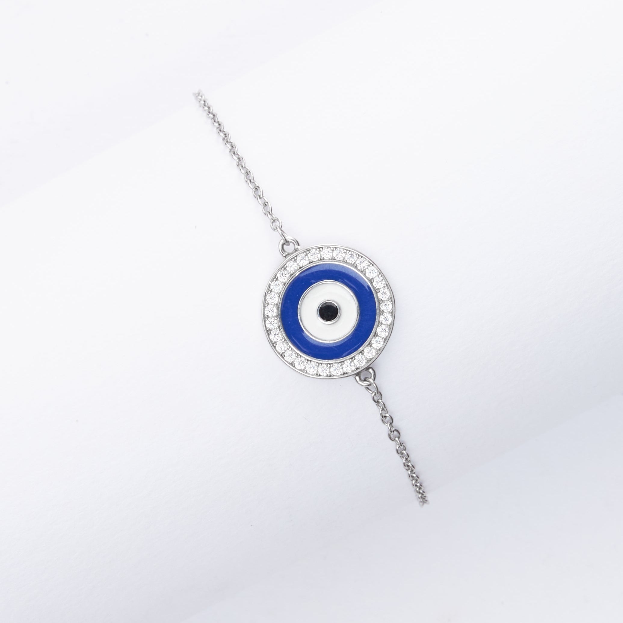 Sparkly Evil Eye Bracelet