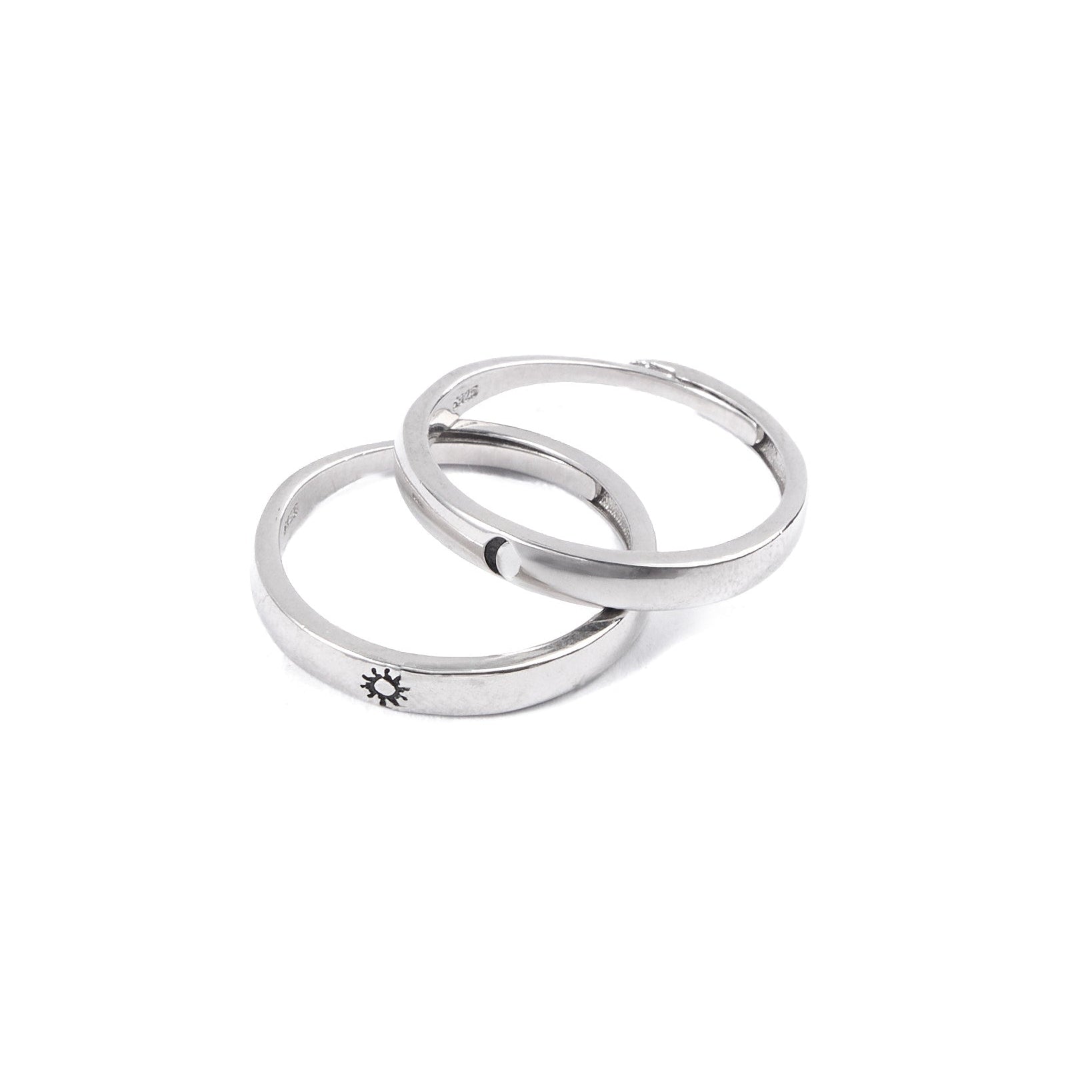 Sun and Moon Rings